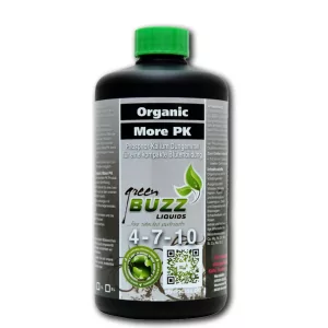 Green Buzz Nutrients Organic More PK - Abono orgánico para flores fuertes