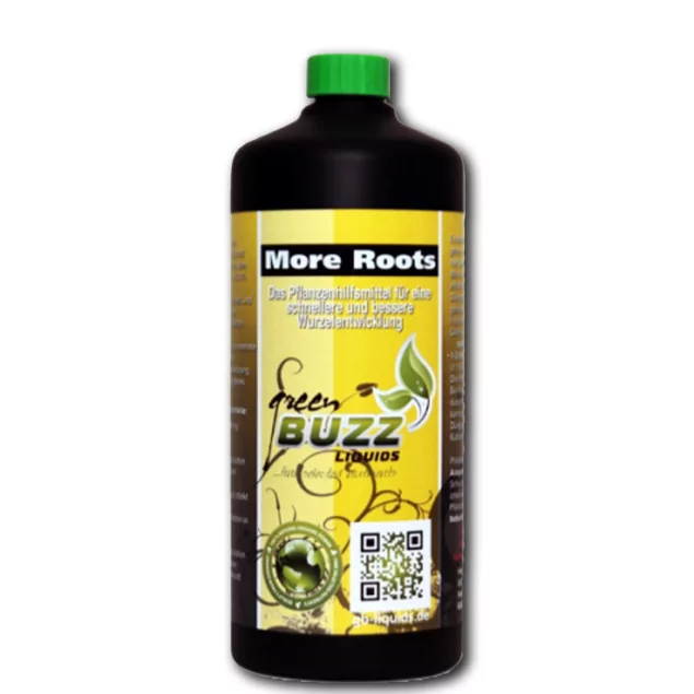 Green Buzz Nutrients More Roots - Stimulateur de racines organique pour une croissance vigoureuse