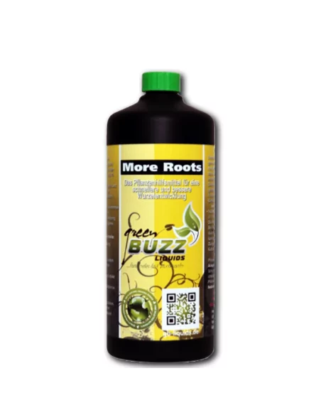 Green Buzz Nutrients More Roots - Stimulateur de racines organique pour une croissance vigoureuse