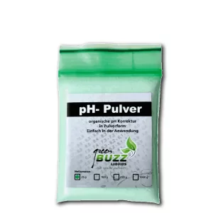 Green Buzz Nutrients pH powder - Reductor orgánico del pH para una absorción óptima de los nutrientes