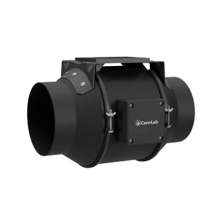 Cannlab IQ-6 Inline Fan Kit - 6" EC motor, filtr s aktivním uhlím, klipový ventilátor a WiFi ovladač pro pěstební stany 2
