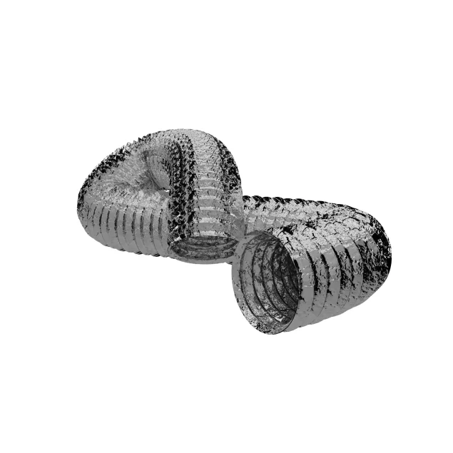 Cannlab Flex100 ALU - Flexibele aluminium slang Ø100 mm (4 inch) x 2 m voor kweektenten