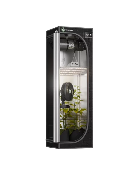 Cannlab Pro20 kweekset - Complete set: kweekbak 60×60, LED 240W + UV, ventilatieset & accessoires