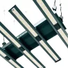 Cannlab LED Grow Lampe 240W + UV30W – Vollspektrum, Samsung LM301B & Osram Chips – Für 60×60 bis 80×80 cm Zelte