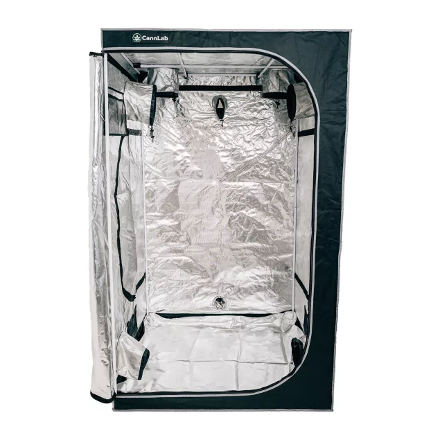 Cannlab Growbox 120x120x200 cm - Indoor grow tent 2000D Oxford & Mylar - For 6 plants