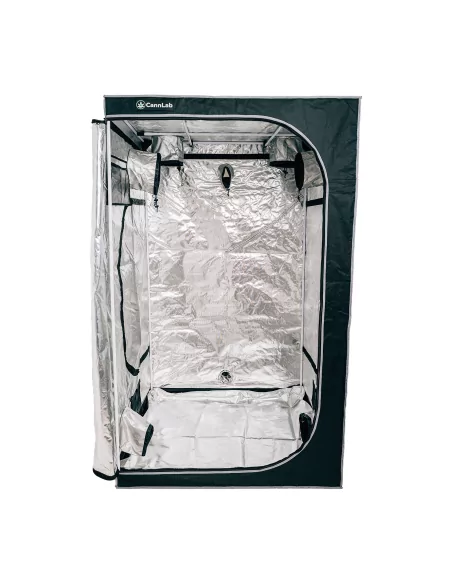 Cannlab Growbox 120x120x200 cm - Tente de culture intérieure 2000D Oxford & Mylar - Pour 6 plantes