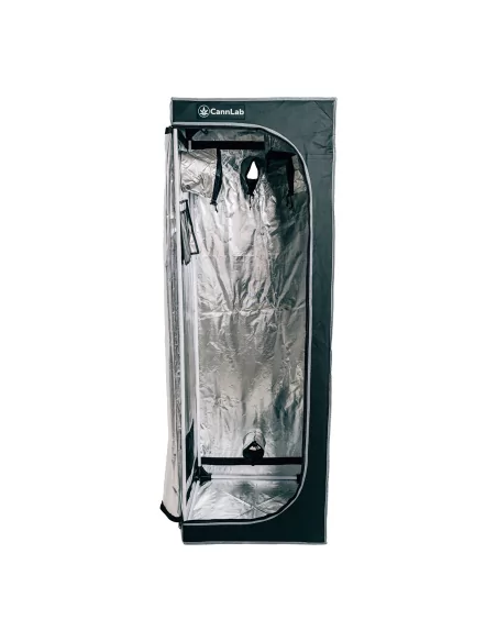 Cannlab Growbox 60x60x180 cm - Carpa de cultivo interior 2000D Oxford & Mylar - Para 2 plantas