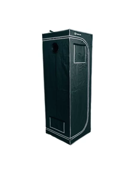Cannlab Growbox 60x60x180 cm - Carpa de cultivo interior 2000D Oxford & Mylar - Para 2 plantas
