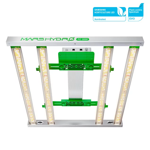 Mars Hydro FC 3000-EVO 300W LED Grow Lampe Hohe Leistung und Effizienz