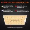 Spider Farmer SF1000D 100W LED Grow Lampe – Samsung LM301B, volles Lichtspektrum, 70x70 cm