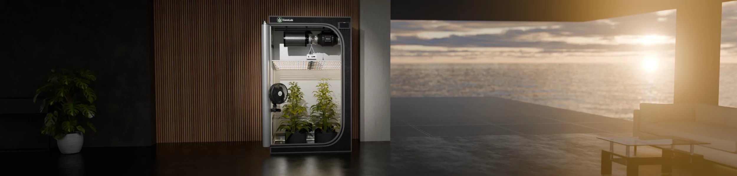 Kompletní sady pěstebních boxů od výrobce - 60×60, 70×140, 120×120 | Cannlab